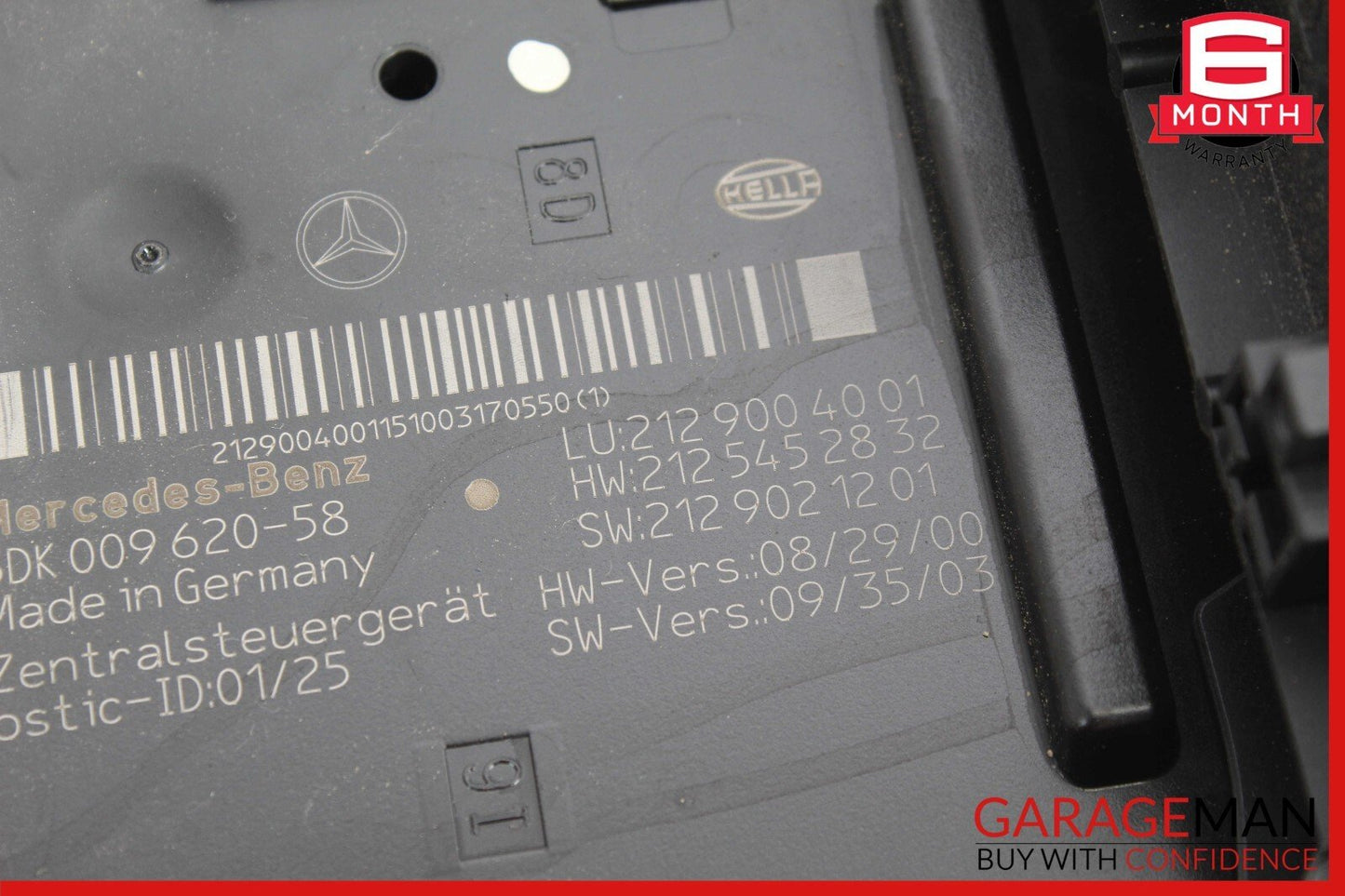 10-11 Mercedes W212 E350 E550 Rear Fuse Relay Junction Box SAM Module Assy OEM