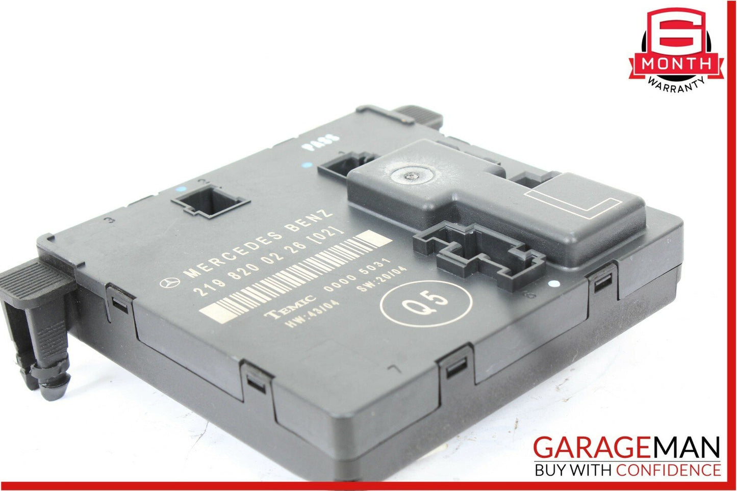 06-11 Mercedes W219 CLS550 Rear Left Driver Side Door Control Module Unit OEM