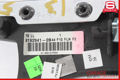 11-16 BMW 528i 535i 550i Front Left Dashboard Headlight Switch Trim Panel OEM