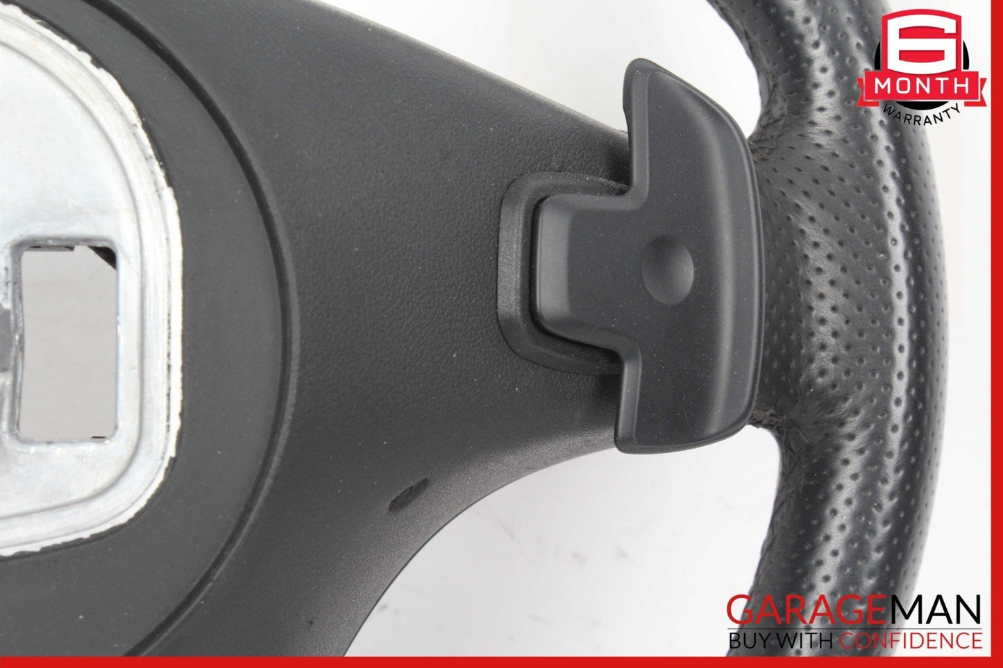 15-18 Mercedes W205 C300 GLC300 Steering Wheel Black w/ Paddle Shifters Assy OEM