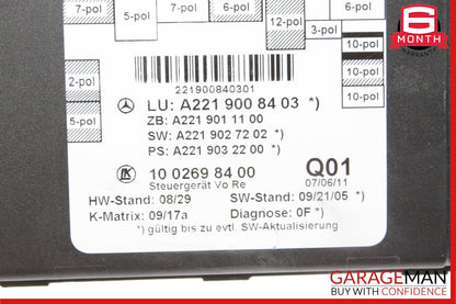 10-13 Mercedes W221 S500 S550 Front Right Side Door Control Module Unit OEM
