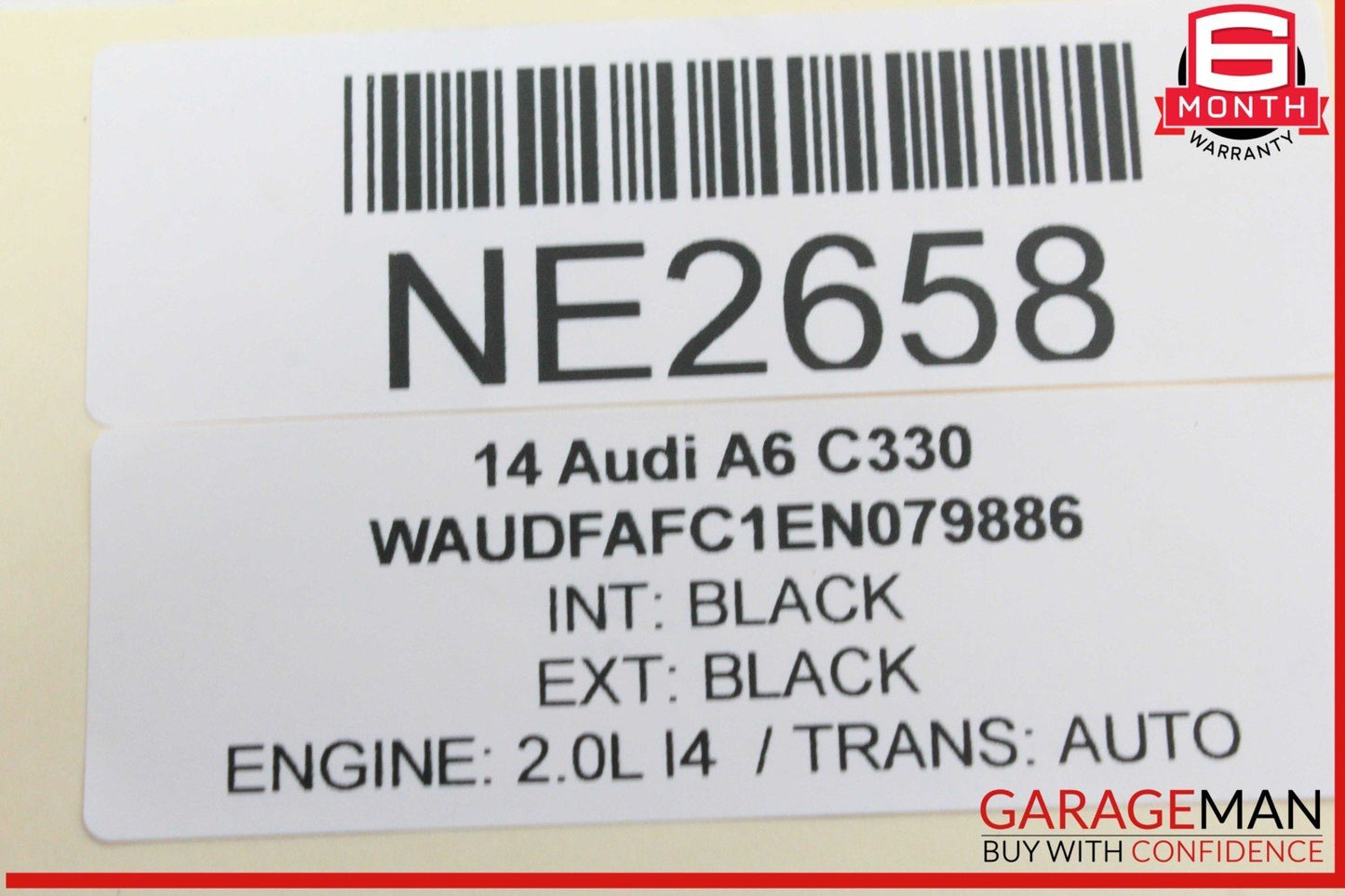 12-18 Audi A6 A7 S6 S7 Rear Right Passenger Side Door Lock Latch Actuator OEM