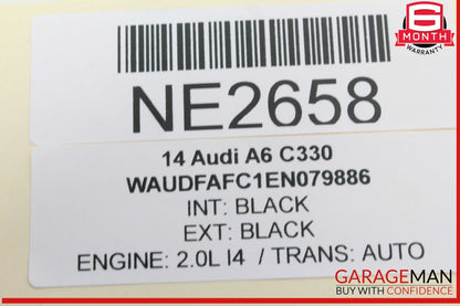 12-18 Audi A6 A7 S6 S7 Rear Right Passenger Side Door Lock Latch Actuator OEM
