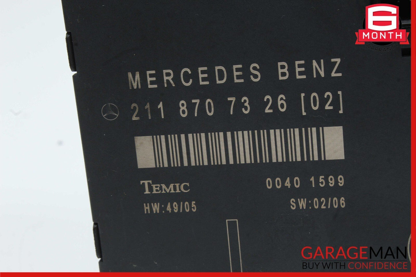 03-09 Mercedes W211 E550 E350 E63 AMG Front Left Side Door Control Module Unit