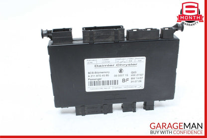03-12 Mercedes X204 GLK350 SLK280 E350 Front Right Side Seat Control Module OEM
