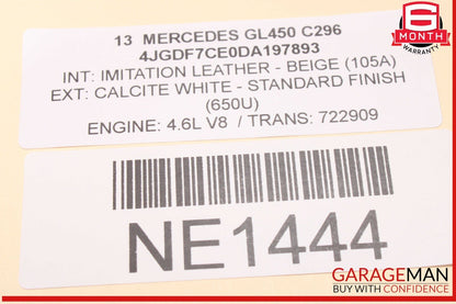 13-19 Mercedes X166 GL450 GLS450 Front Right Side Wing Fender Panel OEM