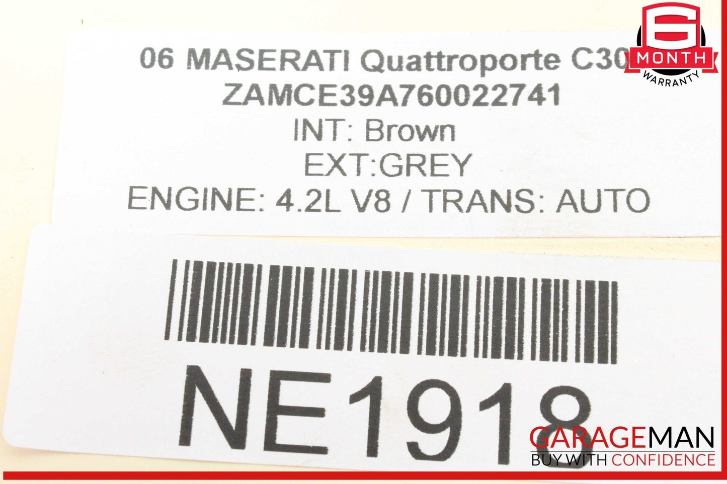 05-07 Maserati Quattroporte M139 Air Intake Cleaner Filter Housing OEM