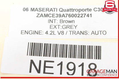 05-07 Maserati Quattroporte M139 Air Intake Cleaner Filter Housing OEM