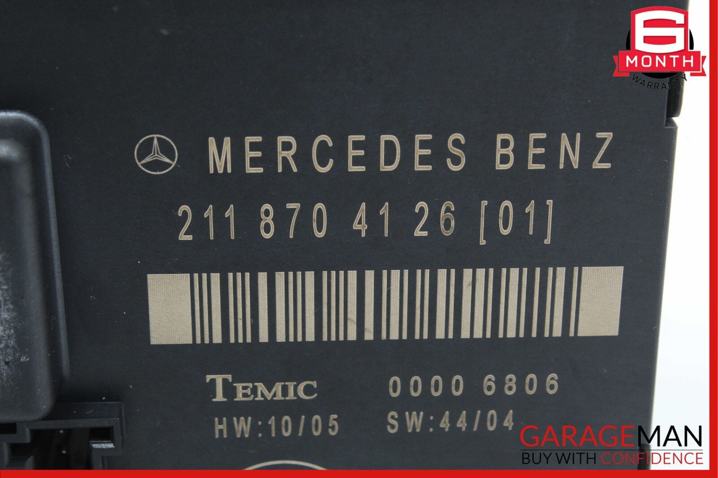 03-09 Mercedes W211 E320 E350 E63 AMG Rear Right Side Door Control Module Unit