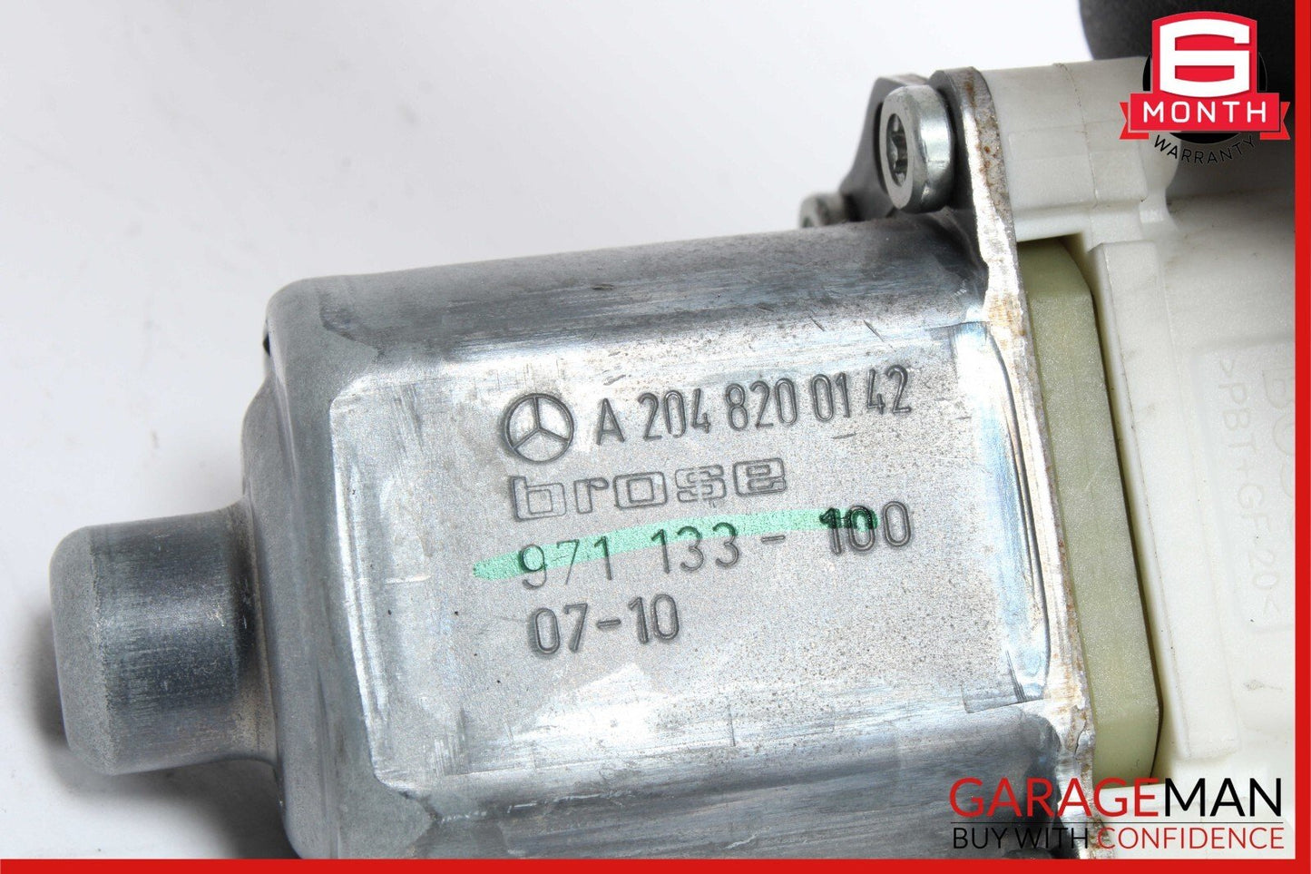 08-16 Mercedes W204 C300 E350 C350 Front Left Door Window Regulator Motor Unit