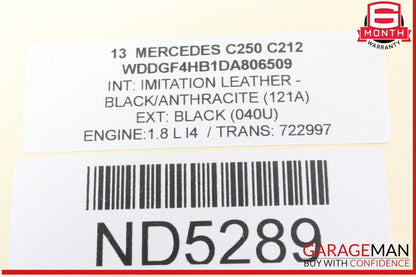 08-18 Mercedes W204 C250 CLS550 Rear Left Side Door Control Module Unit OEM