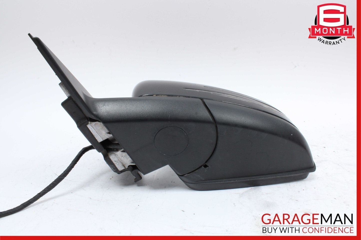 10-11 Mercedes W204 C300 C350 Front Left Side Rear View Door Mirror Black OEM