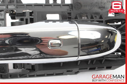 14-17 Maserati Ghibli Front Right Side Exterior Door Handle Assembly Silver