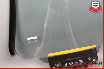 00-06 Mercedes W215 CL500 Rear Right Passenger Side Quarter Window Auto Glass