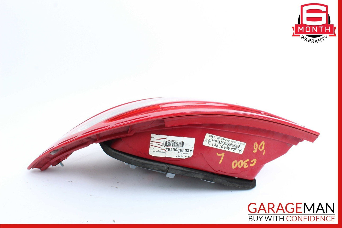 08-11 Mercedes W204 C250 C300 C350 Rear Left Side Taillight Tail Light Lamp OEM