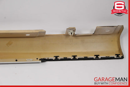03-09 Mercedes W209 CLK500 Left Rocker Molding Side Skirt Panel Cover White