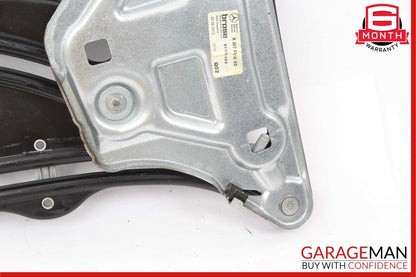 10-16 Mercedes W207 E350 E400 Rear Right Window Regulator Motor Plate Assembly