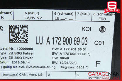 08-18 Mercedes CLS400 C250 GLK350 E550 E350 Front Left Side Seat Control Module