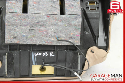 03-06 Mercedes W220 S600 Rear Left Side Lower Bottom Seat Cushion 2209200322