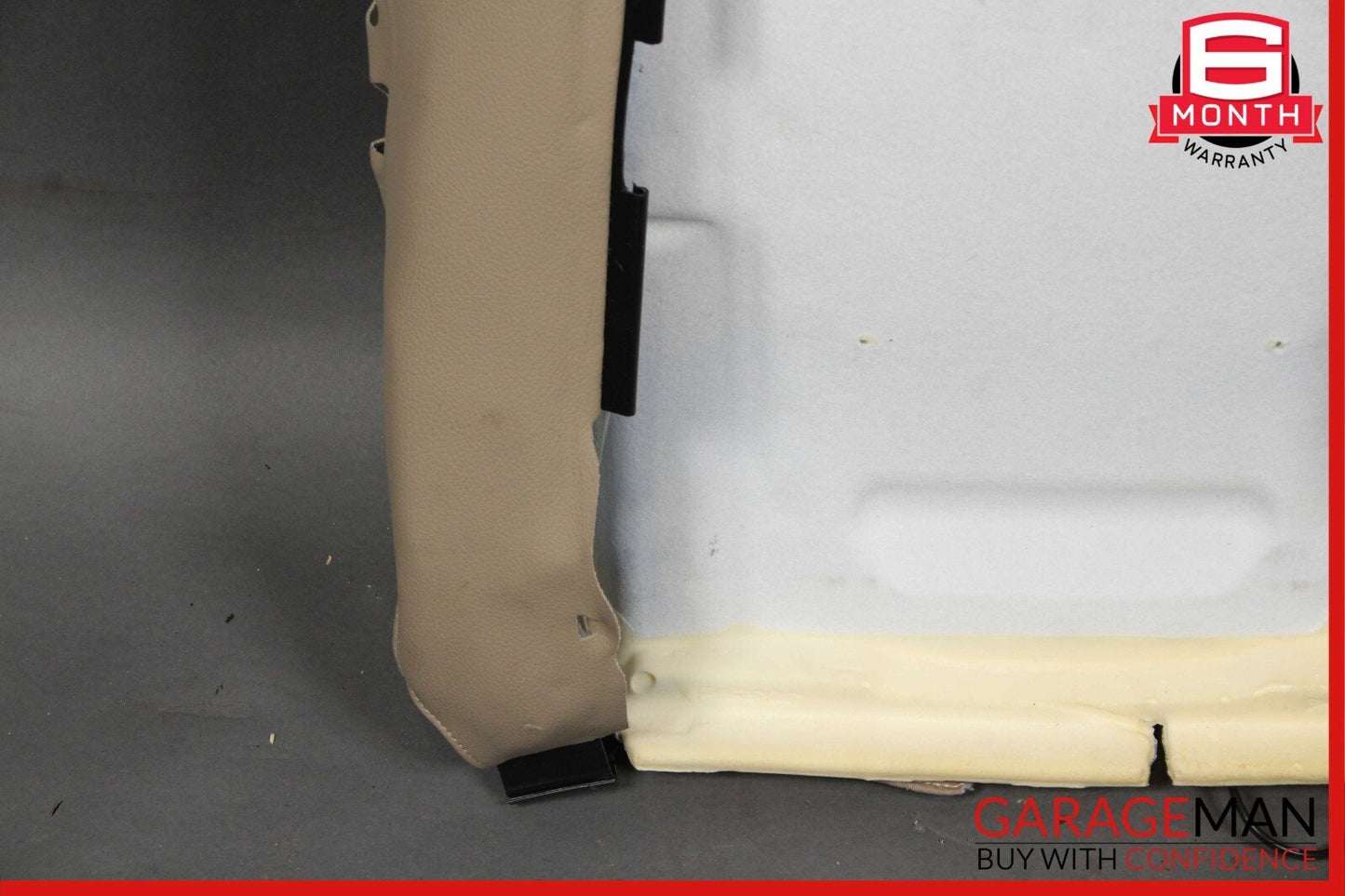 08-14 Mercedes W204 C250 C350 Front Right Side Top Upper Seat Cushion Beige OEM