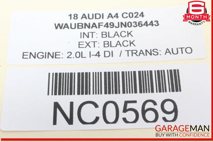 17-24 Audi A4 Quattro Onboard Supply Body Control Module Unit 8W0907063CB OEM