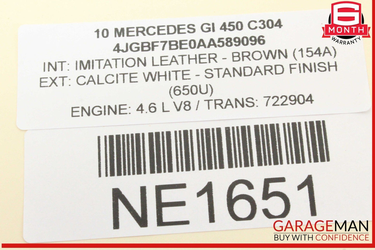 06-13 Mercedes X164 GL450 R350 Front Right Side Door Control Module OEM