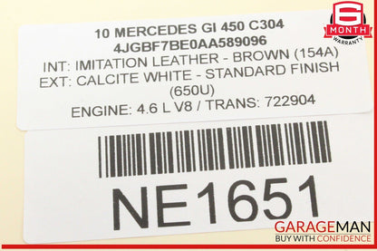 06-13 Mercedes X164 GL450 R350 Front Right Side Door Control Module OEM