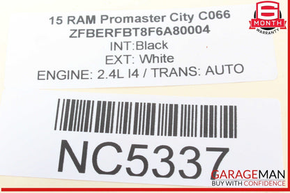 15-22 RAM Promaster City Power Brake Vacuum Pump 9140300260 OEM