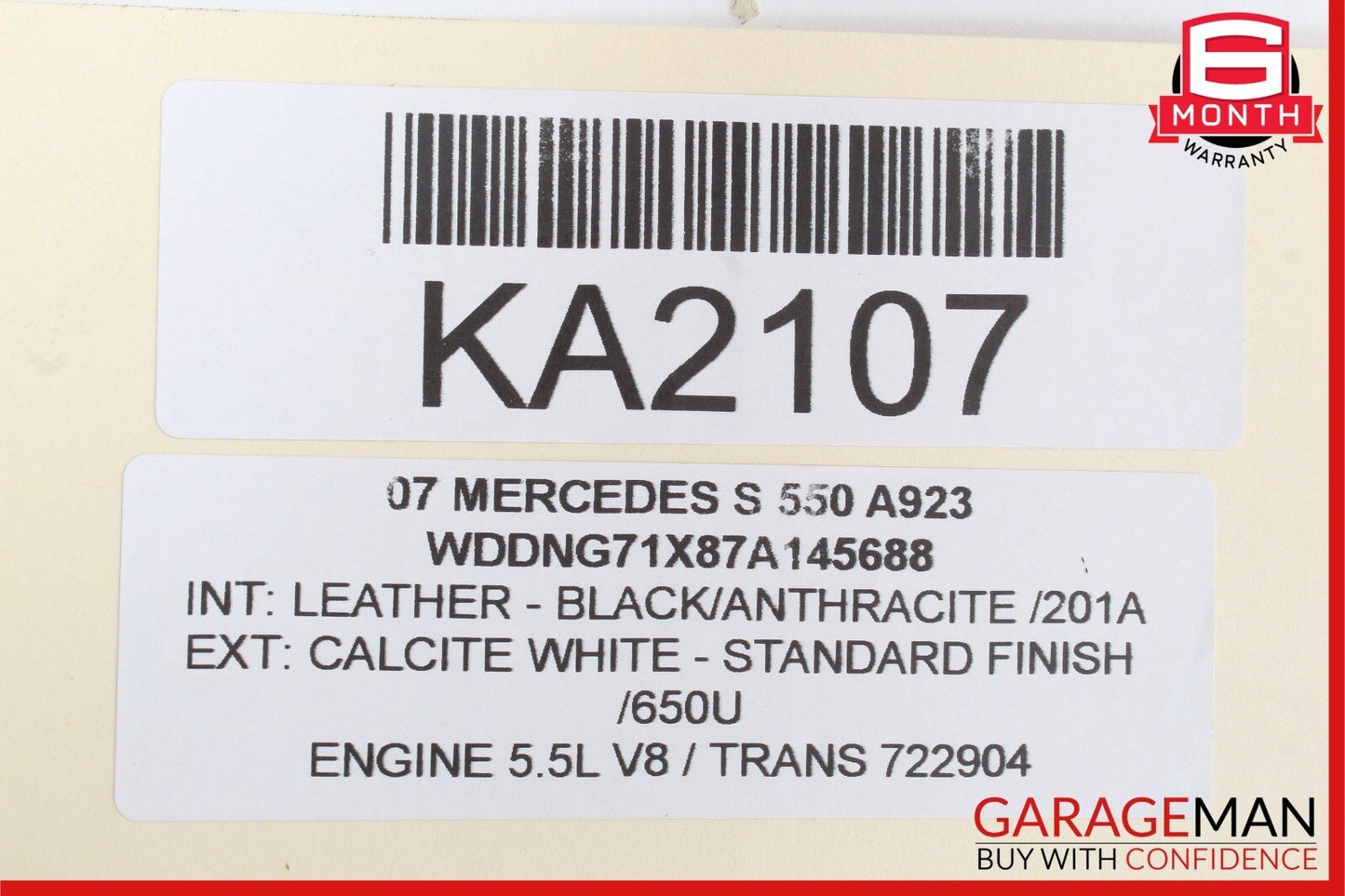 07-14 Mercedes W216 CL550 AMG S550 Left Side Dashboard AC A/C Air Vent Black OEM