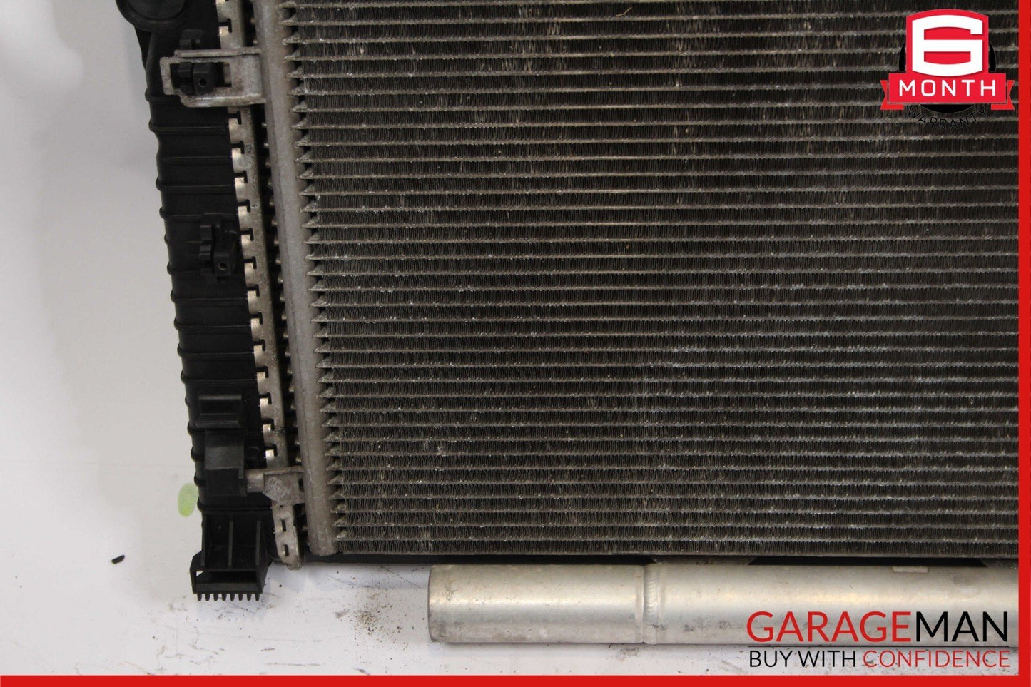 03-06 Mercedes W211 E500 CLS500 Engine Cooling Radiator A/C AC Condenser Assy