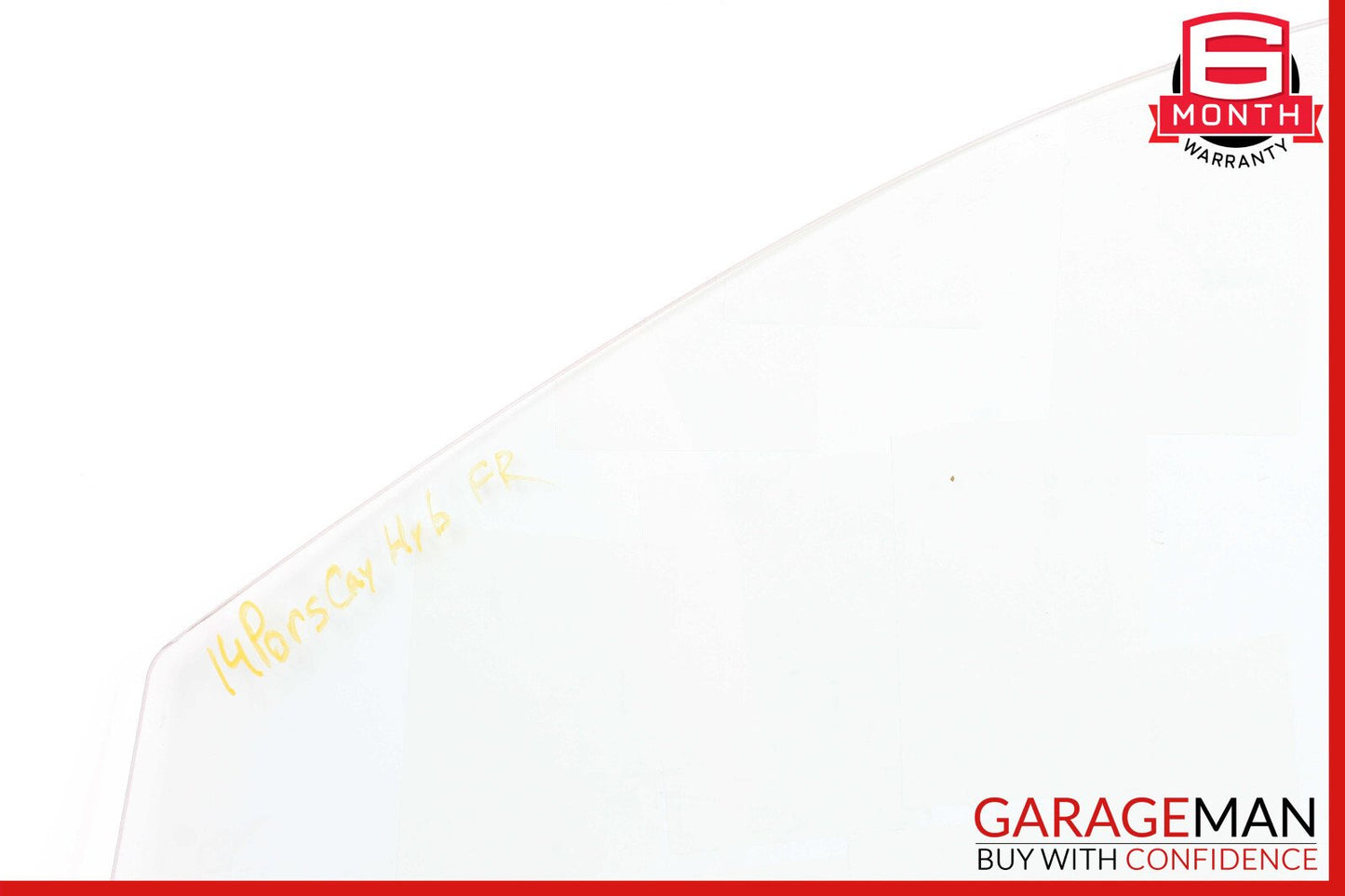 11-17 Porsche Cayenne 958 Front Right Side Door Window Auto Glass Clear OEM