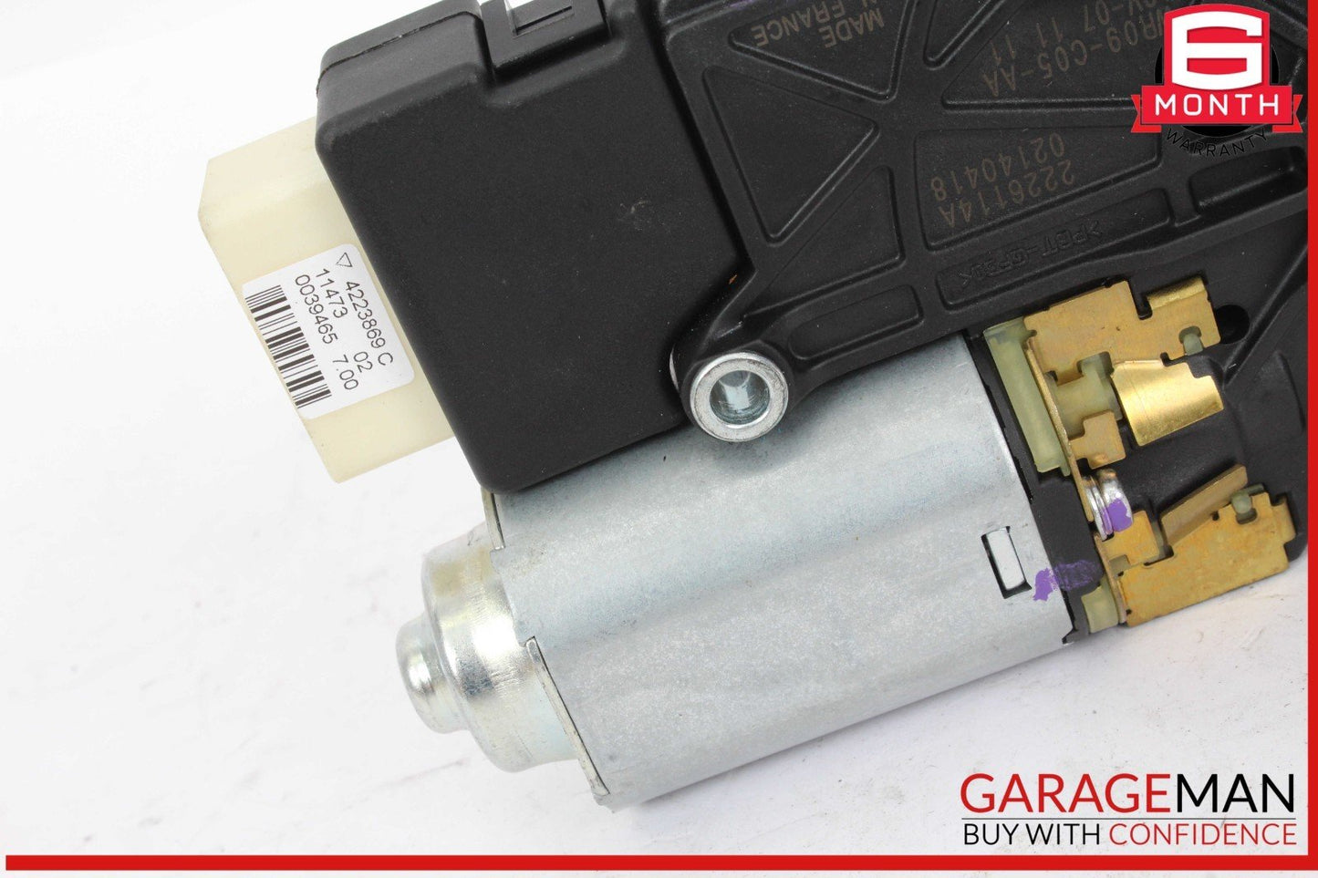09-15 Jaguar XJ XJR Panoramic Sun Roof Moon Roof Motor Set of 2 2226114A OEM