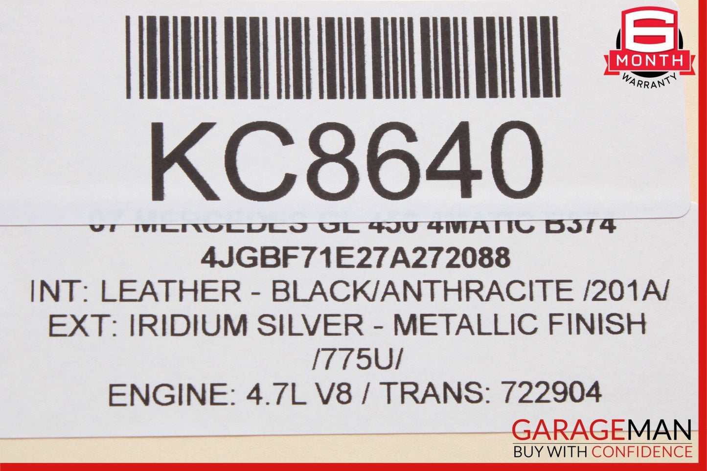 07-13 Mercedes X164 GL450 E320 Voice Language Communication Control Module Unit