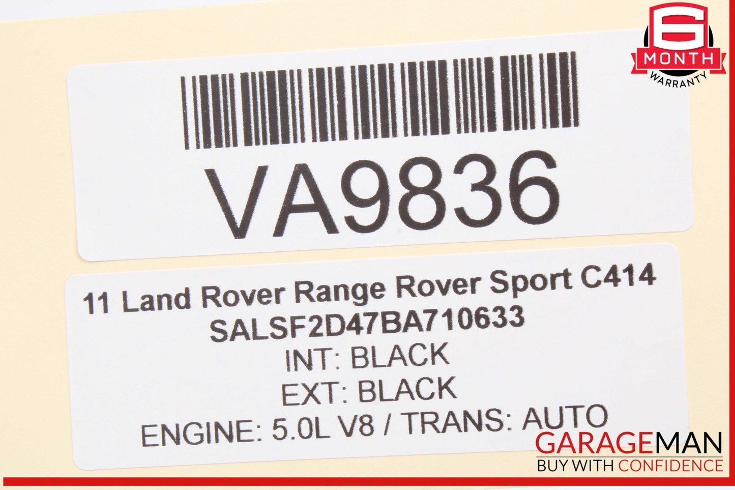 10-13 Land Rover Range Rover Sport Front Left Side Seat Adjuster Control Switch