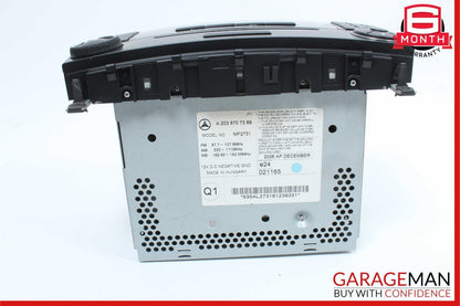 05-07 Mercedes W203 C230 C320 C55 Radio Stereo Audio CD Player Head Unit AM FM