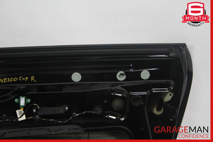 10-17 Mercedes W207 E550 E300 Front Right Exterior Door ShellÂ Panel Black