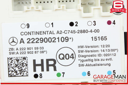 15-23 Mercedes W205 C300 4MATIC Rear Right Side Door Control Module Unit OEM