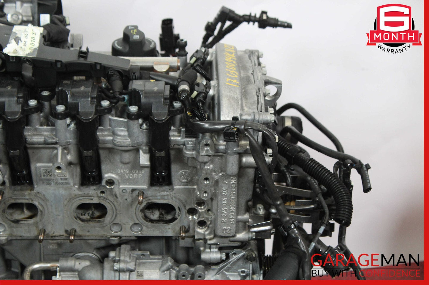15-23 Mercedes W205 C300 E300 M274 Engine Motor Block Assembly 2.0 L4 94K