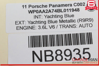 10-16 Porsche Panamera 970 Rear Left Side Console A/C Air Vent Grill OEM