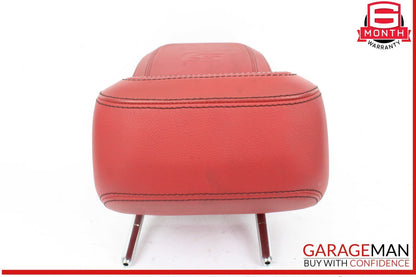 16-23 Jaguar XF XE Front Left and Front Right Side Head Rest Headrest Red OEM
