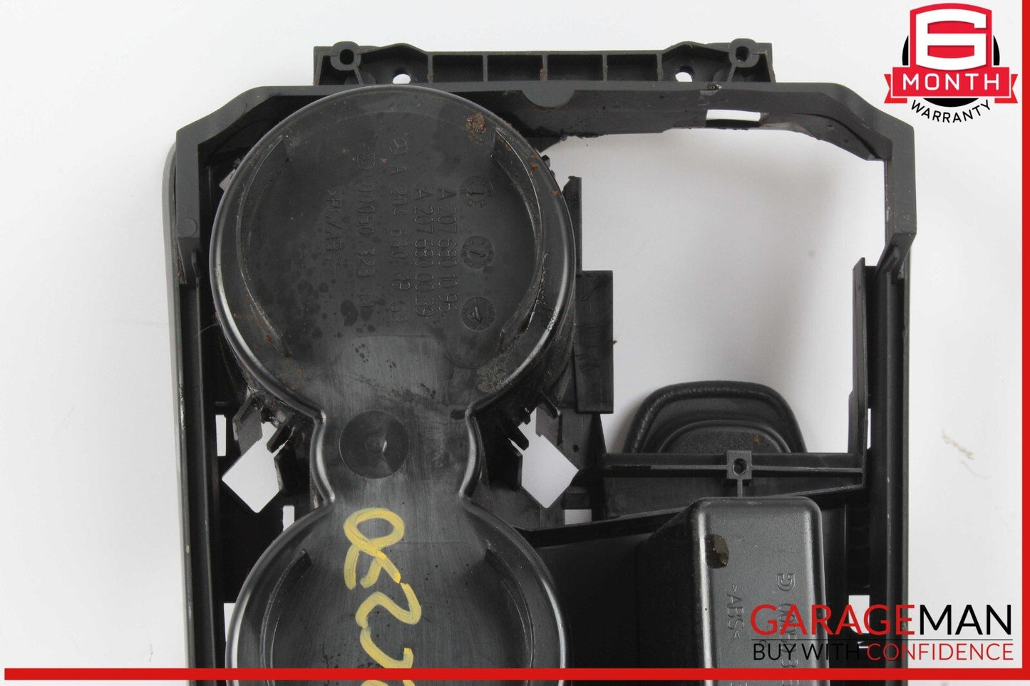08-14 Mercedes W204 C250 Center Console Armrest Cupholder Compartment OEM
