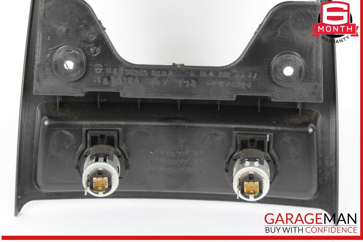 06-12 Mercedes X164 GL450 4MATIC Rear AC Heater Climate Control Vent Switch Trim