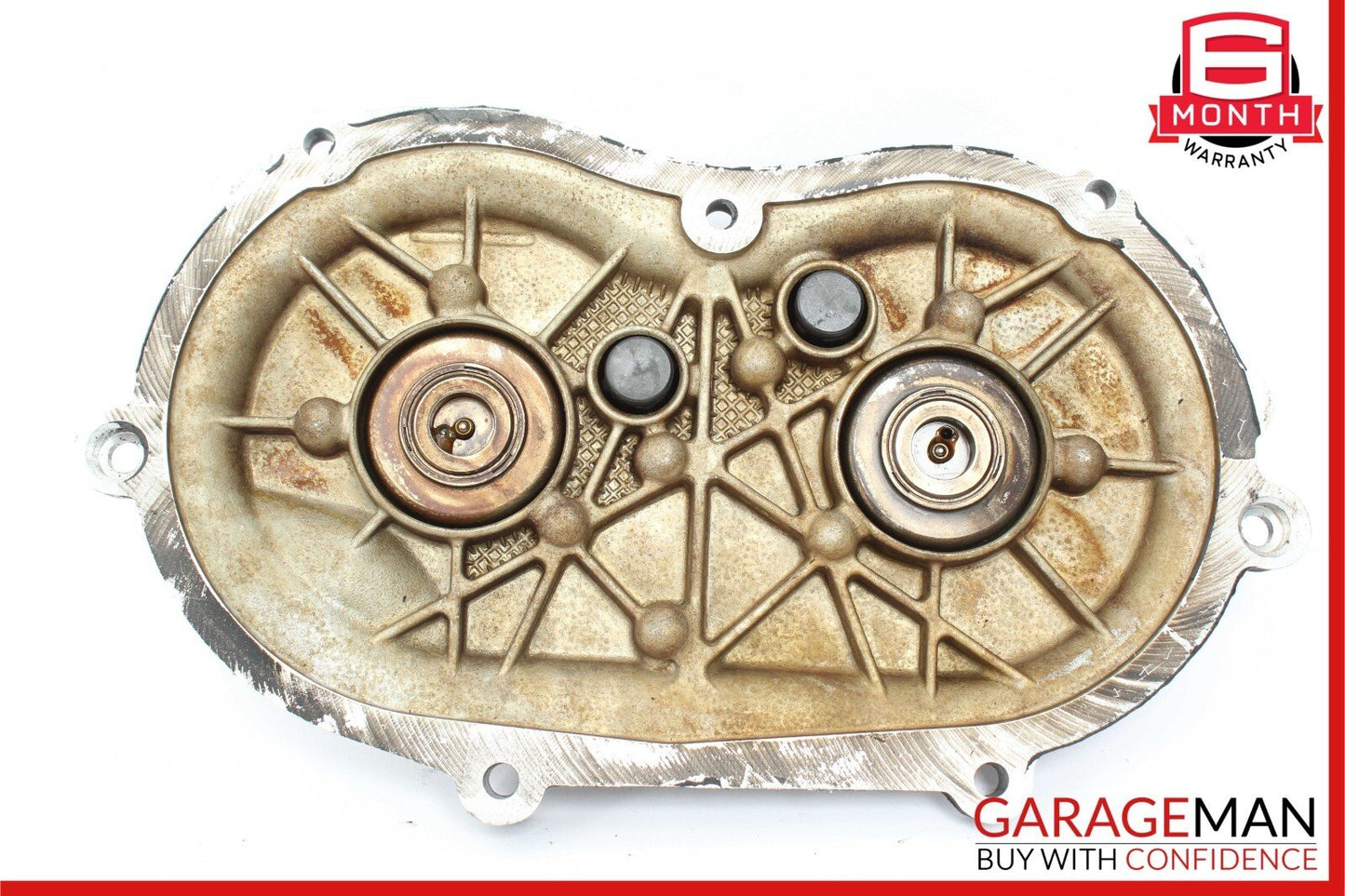 06-13 Mercedes W211 E350 S550 Front Right Engine Timing Chain Cover Plate OEM