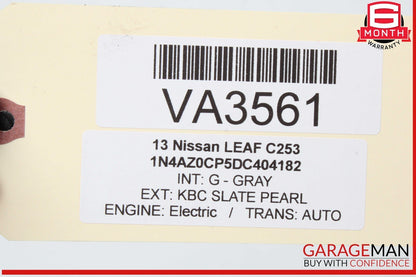13-24 Nissan Leaf Rear Right Passenger Side Window Regulator w/ Motor OEM