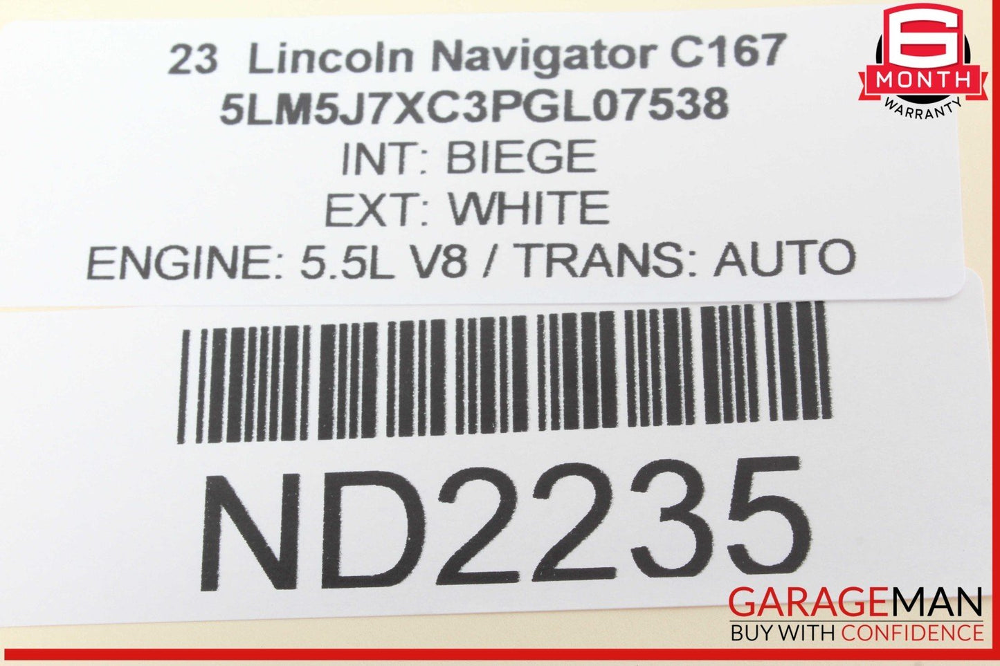 20-24 Lincoln Aviator Rear Right Passenger Side Seat Power Fold Switch OEM