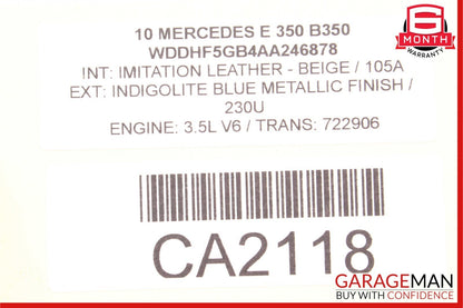 08-16 Mercedes W212 E350 GLK350 Rear Left Side Door Window Regulator Motor OEM