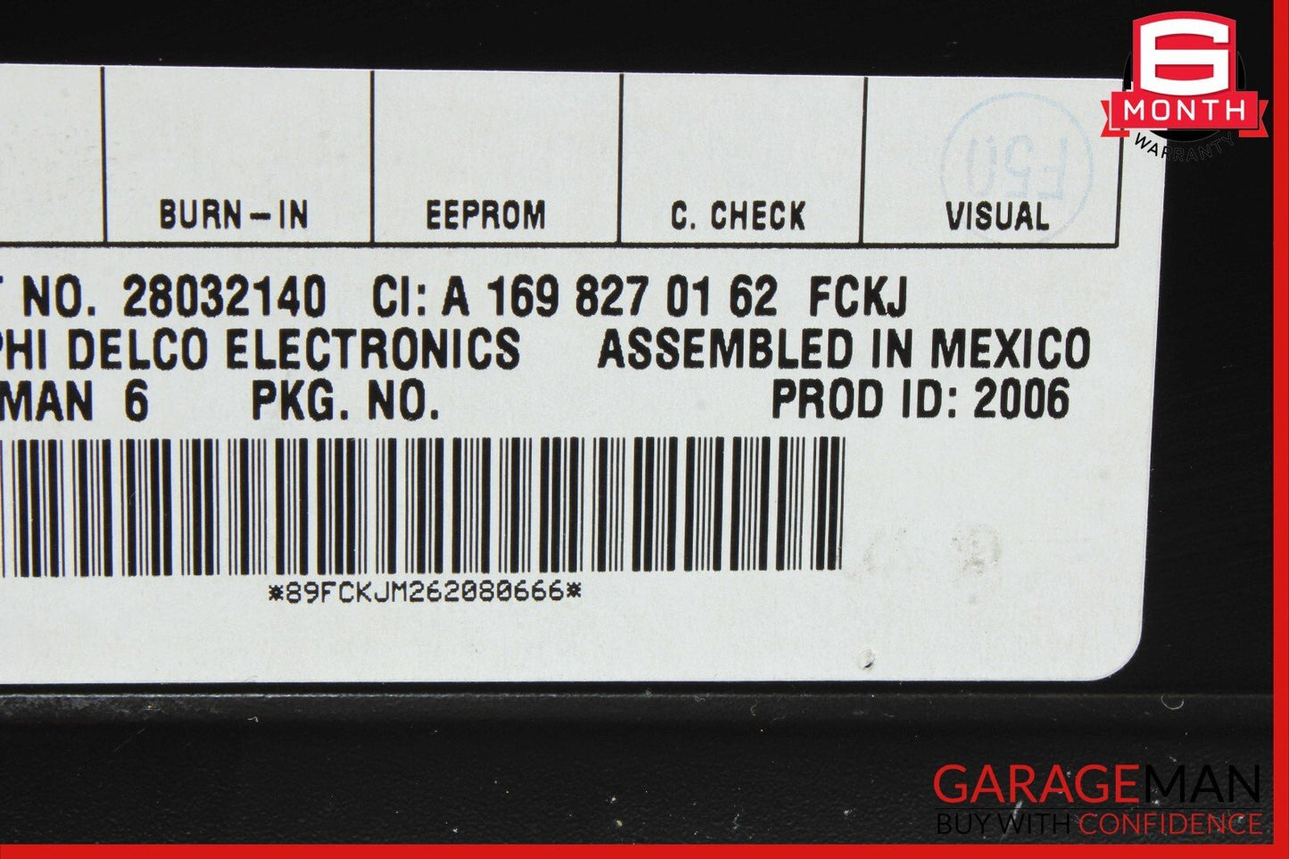 03-09 Mercedes W211 E320 SLK280 ML550 Sirius Satellite Radio Receiver Module OEM