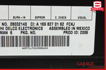 03-09 Mercedes W211 E320 SLK280 ML550 Sirius Satellite Radio Receiver Module OEM