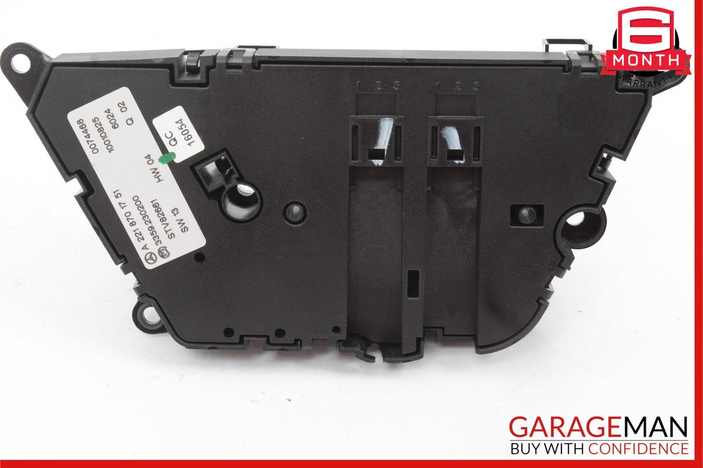 07-13 Mercedes W221 S550 CL550 Front Right Side Seat Control Switch Set OEM