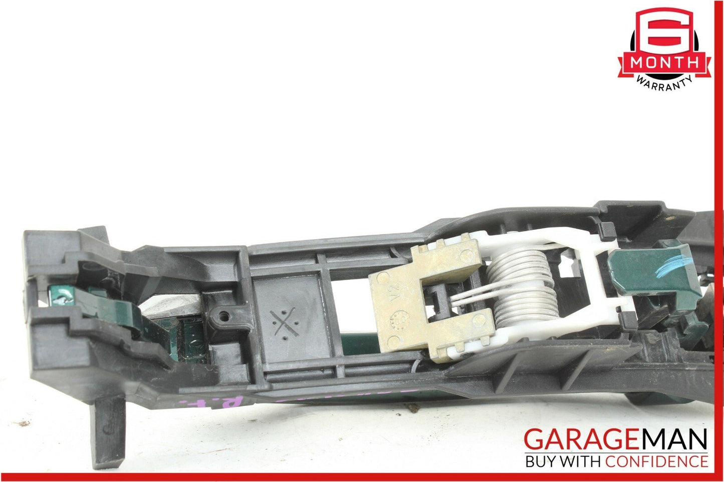 01-04 Mercedes W203 C230 C240 Front Right Exterior Door Handle Assembly Green